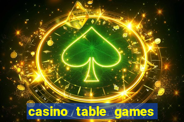 casino table games by image