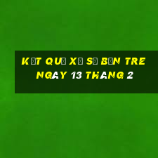 kết quả xổ số bến tre ngày 13 tháng 2