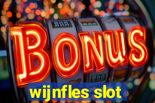 wijnfles slot