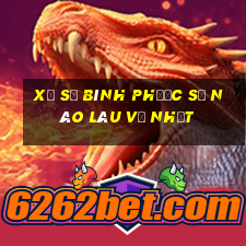 xổ số bình phước số nào lâu về nhất