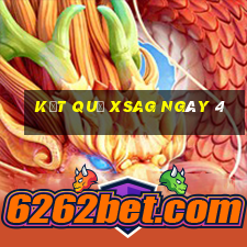 kết quả XSAG ngày 4