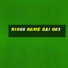 Rio66 Game Bài G63