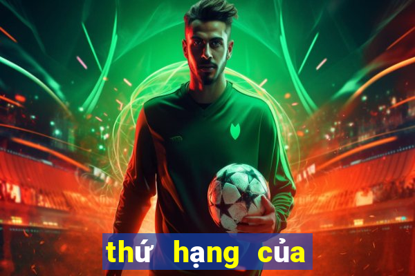 thứ hạng của man utd