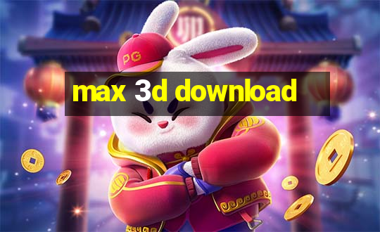 max 3d download