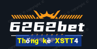 Thống kê XSTT4 Thứ 4