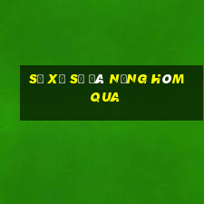 số xổ số đà nẵng hôm qua