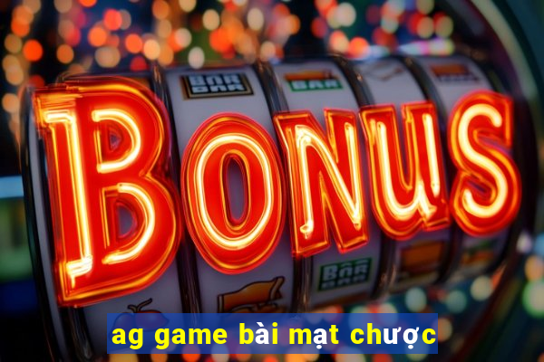 ag game bài mạt chược