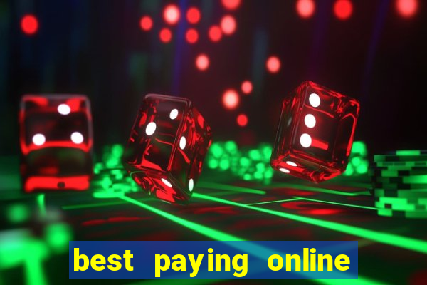 best paying online casino game