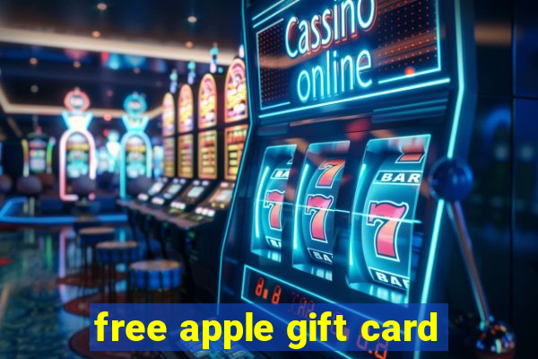 free apple gift card