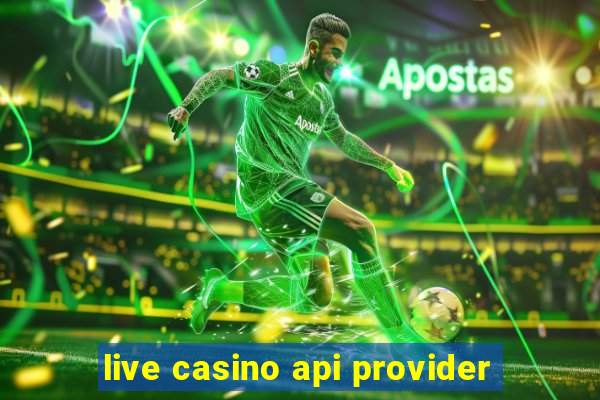 live casino api provider