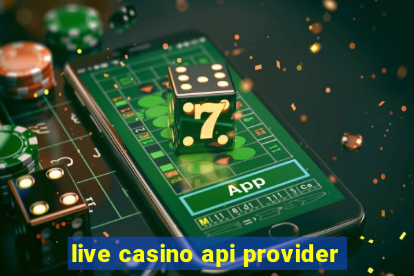 live casino api provider