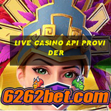 live casino api provider