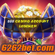 888 casino account loschen