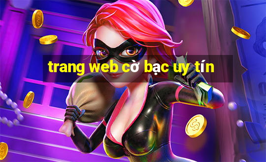 trang web cờ bạc uy tín