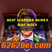 best leander games slot sites