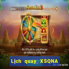 Lịch quay XSQNA Thứ 6