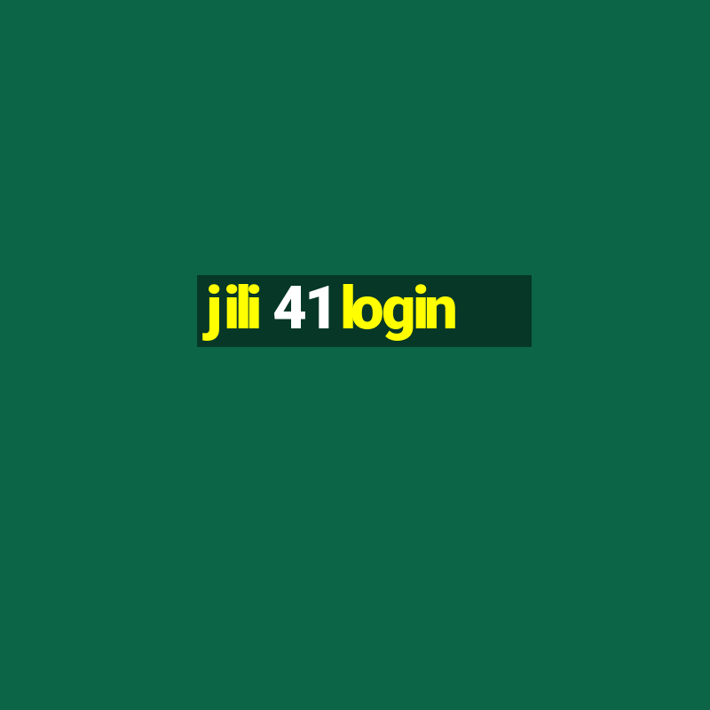 jili 41 login