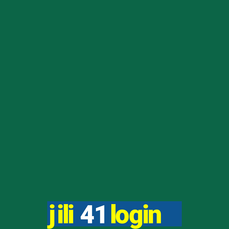 jili 41 login