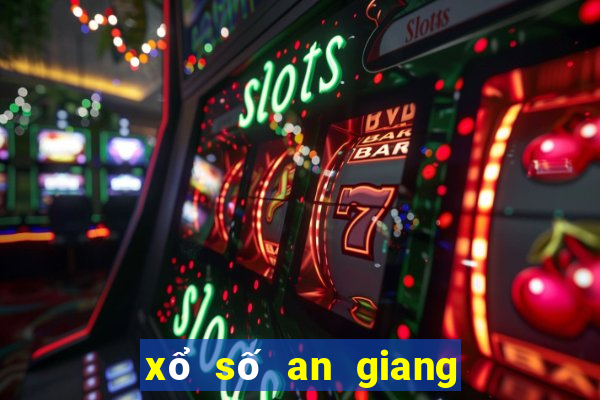 xổ số an giang ngày 22 tháng 04