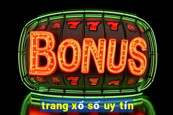 trang xổ số uy tín