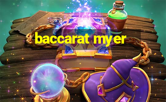 baccarat myer