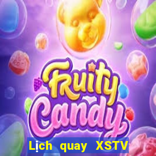 Lịch quay XSTV ngày 22