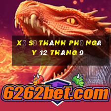 xổ số thành phố ngày 12 tháng 9