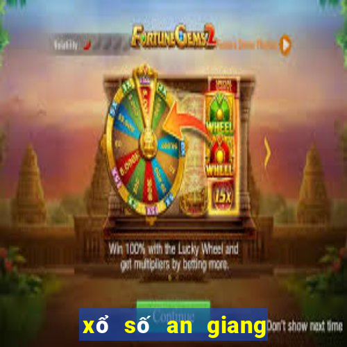 xổ số an giang phương trang