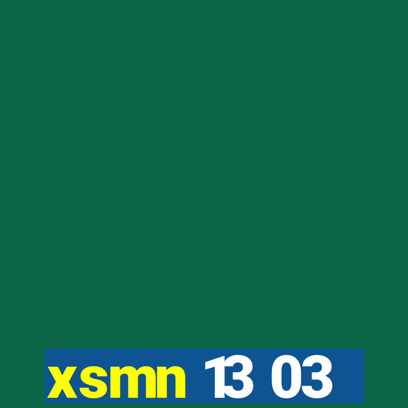 xsmn 13 03