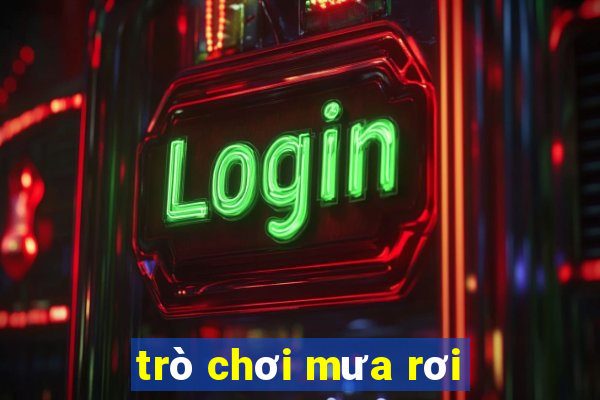 trò chơi mưa rơi