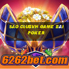 Sao Clubvn Game Bài Poker