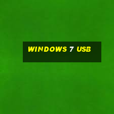 windows 7 usb