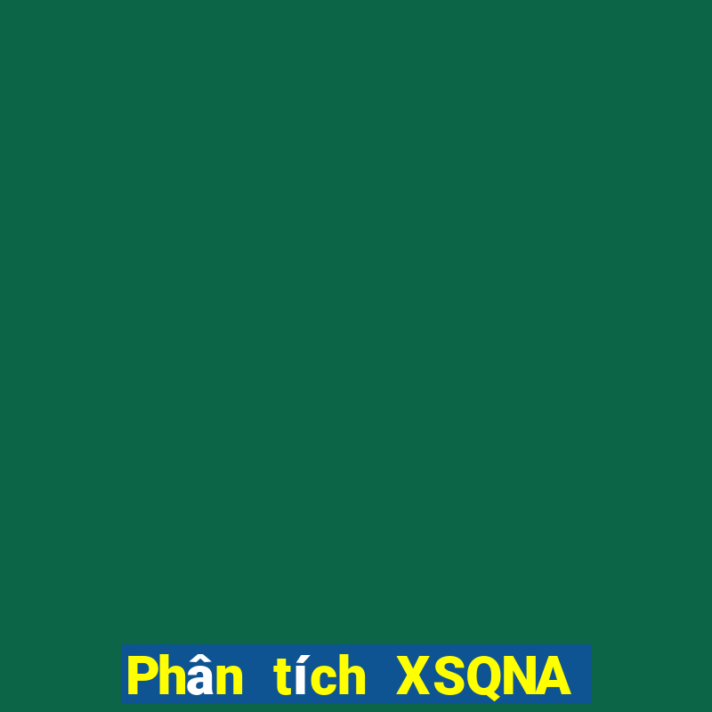 Phân tích XSQNA thứ Ba