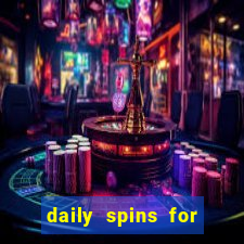 daily spins for coin master