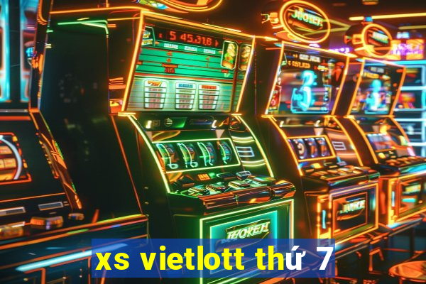 xs vietlott thứ 7