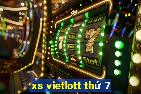 xs vietlott thứ 7