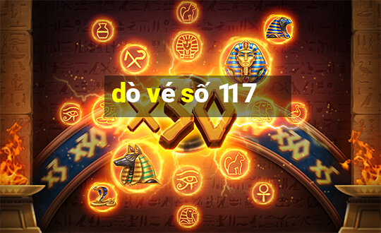 dò vé số 11 7