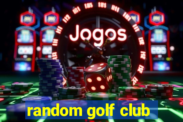 random golf club