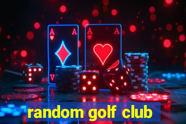 random golf club