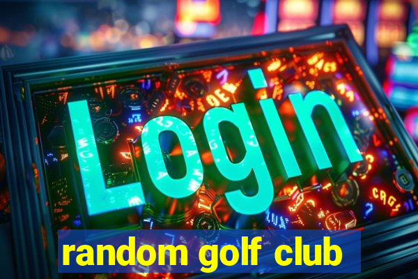 random golf club