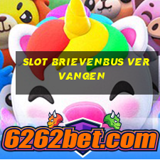 slot brievenbus vervangen