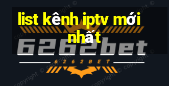 list kênh iptv mới nhất