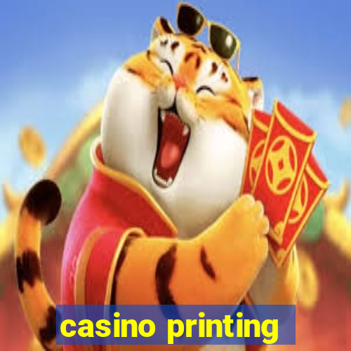 casino printing