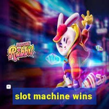 slot machine wins