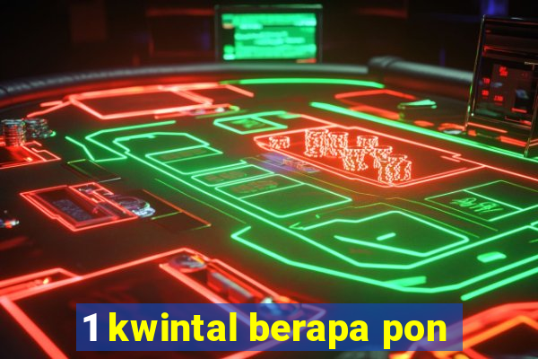 1 kwintal berapa pon