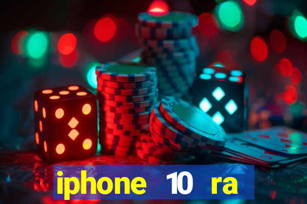 iphone 10 ra đời năm nào