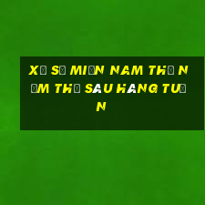 xổ số miền nam thứ năm thứ sáu hàng tuần