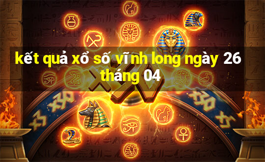 kết quả xổ số vĩnh long ngày 26 tháng 04