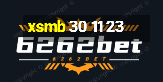 xsmb 30 11 23