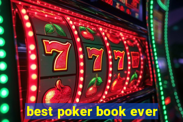 best poker book ever